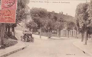 Amis du Vieux L´Haÿ- Archive - Cartes Postales - Avenue Laroumès Rue du Gué