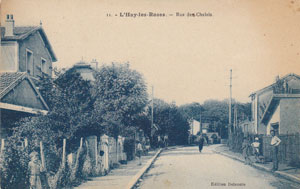 Amis du Vieux L´Haÿ- Archive - Cartes Postales - Rue de Chalais