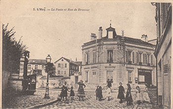 Amis du Vieux L´Haÿ- Histoire de L'Haÿ-les-Roses - La Poste et la Rue Bronzac